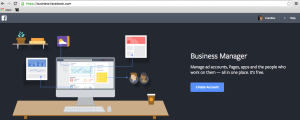Facebook Business Manager Step 1