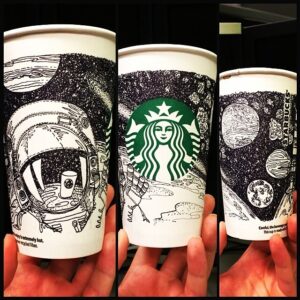 starbucks ugc campaign space cup